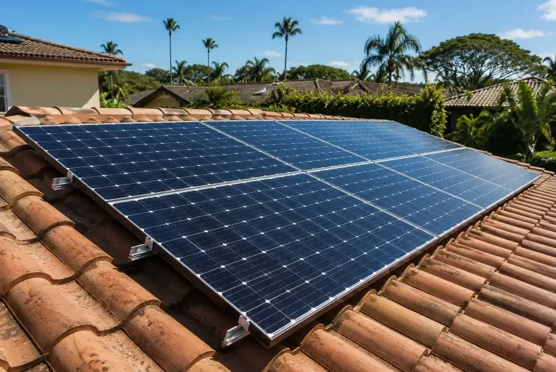 Installation de panneaux solaires à Russ